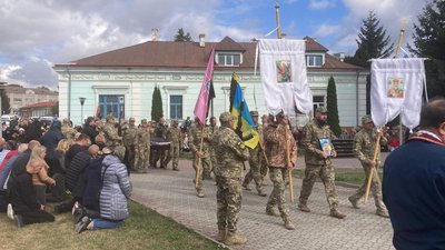 Чин прощання з бійцем Володимиром Пелипівим Чин прощання з бійцем Володимиром Пелипівим