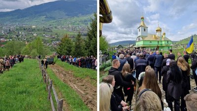 На Закарпатті попрощалися із полеглим на війні Андрієм Сорохманюком На Закарпатті попрощалися із полеглим на війні Андрієм Сорохманюком