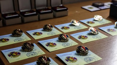 Бійців 24 бригади нагородили за успішне виконання завдань