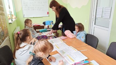 У кропивницькій приватній школі діти ходять на уроки