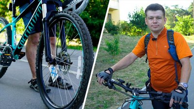 28 км щодня: як харків'янин відмовився від пасажирського транспорту та пересів на велосипед