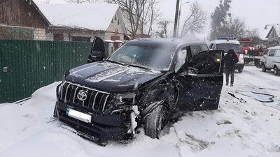 У ДТП на Черкащині травмувалося двоє чоловіків У ДТП на Черкащині травмувалося двоє чоловіків