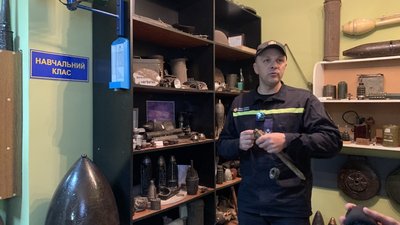 Заступник начальника групи піротехнічних робі пожежно-рятувальної служби області Назар Богдан Заступник начальника групи піротехнічних робі пожежно-рятувальної служби області Назар Богдан
