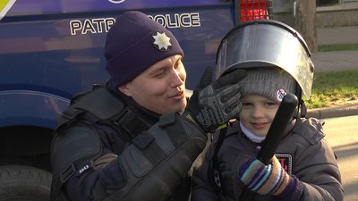 Миколаївські поліцейські влаштували дитяче свято