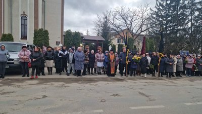 Похорон Олександра Матренчука, Борщів, 19 березня, 2024 Похорон Олександра Матренчука, Борщів, 19 березня, 2024