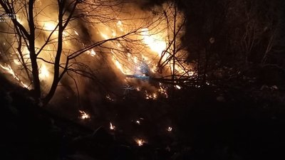 У Тлумачі на Івано-Франківщині горіло сміттєзвалище У Тлумачі на Івано-Франківщині горіло сміттєзвалище