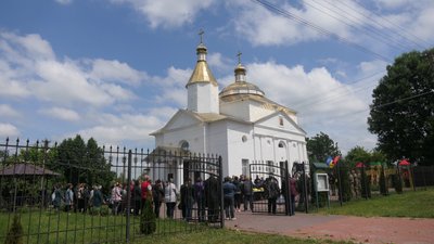 На Глухівщині Сумської області попрощалися із захисником Олександром Приймачком На Глухівщині Сумської області попрощалися із захисником Олександром Приймачком