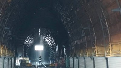 На Кіровоградщині горіло залізничне депо На Кіровоградщині горіло залізничне депо