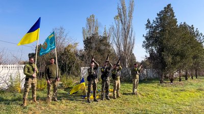 На Миколаївщині поховали бійця 137-го окремого батальйону морської піхоти На Миколаївщині поховали бійця 137-го окремого батальйону морської піхоти