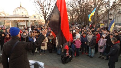 В Одесі пройшла акція «Червоні лінії Зеленського»