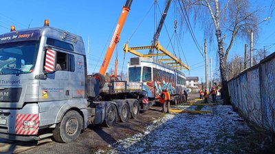 У Вінниці з'явився ще один трамвай Tram 2000