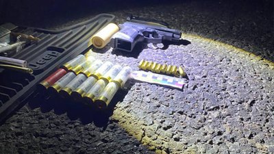 На одному з блокпостів Черкащини виявили чоловіка з наркотиками та зброєю