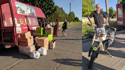 Команда мотоклубу планує проїхати Україною на саморобному мотоциклі за одну добу