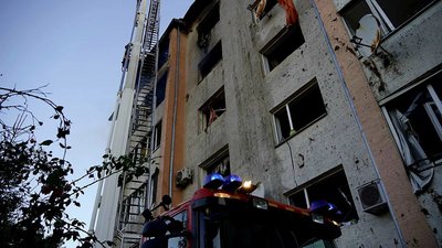 Внаслідок ракетної атаки на Львів повністю згоріли 4 квартири Внаслідок ракетної атаки на Львів повністю згоріли 4 квартири