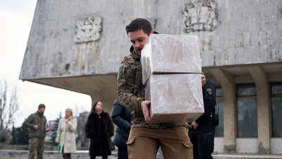 Від Черкащини для військових передали сто дронів