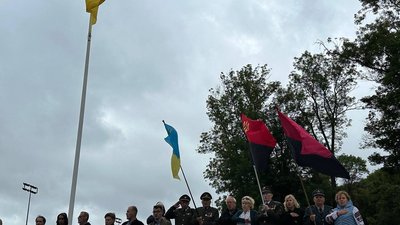 Вшанування пам'яті героїв на Личаківському кладовищі, 24 серпня 2025