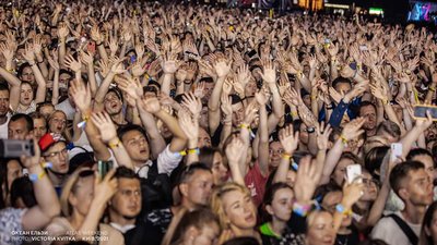 "Я повернувся": "Океан Ельзи" виступив на "Атласі" після дворічної концертної перерви "Я повернувся": "Океан Ельзи" виступив на "Атласі" після дворічної концертної перерви