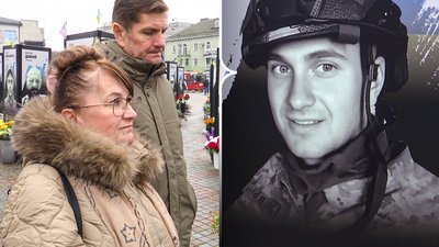 Батьки загиблого легіонера Кшиштофа Тифеля приїхали у Рівне, аби вшанувати пам'ять сина