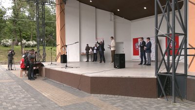 БК Рівне та вболівальниками відсвяткували "срібло" і завершення сезону