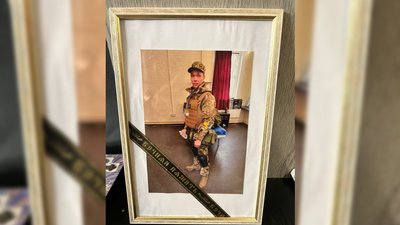 У селі Вознесенське попрощалися з загиблим Олександром Полевим У селі Вознесенське попрощалися з загиблим Олександром Полевим