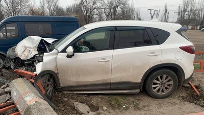У Херсоні сталась ДТП: легковик зніс електропору У Херсоні сталась ДТП: легковик зніс електропору