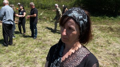 Сестра загиблого Світлана Іванів Сестра загиблого Світлана Іванів