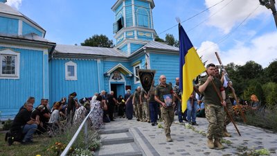 Прощання з Русланом Снопком