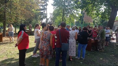 У Великій Писарівці на Сумщині мешканців навчали правилам цивільного захисту У Великій Писарівці на Сумщині мешканців навчали правилам цивільного захисту