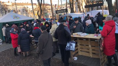 Різдвяний ярмарок влаштували у Сумах