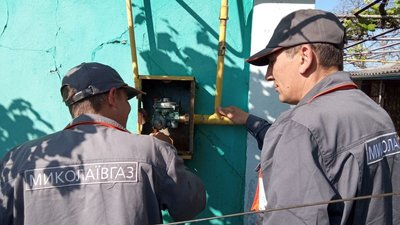 Чотири населених пункти Миколаївщини залишаються без газу через обстріли з боку Росії