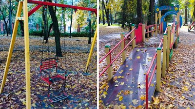 Інклюзивний майданчик у парку "Ковалівський" кроп