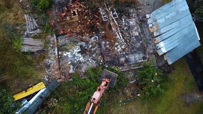 На Київщині прибирають тонни будівельного сміття, яке утворилось через війну