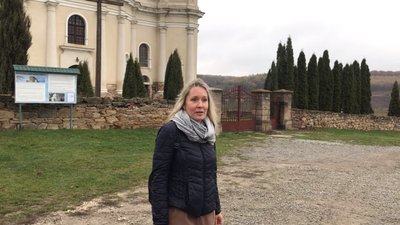 Олена Жукова, керівниця проєкту "Візуальна ідентифікація спадщини: віртуальна презентація публічних просторів історичних міст України"