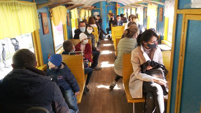Рівненська дитяча залізниця відкрила 72 сезон Рівненська дитяча залізниця відкрила 72 сезон