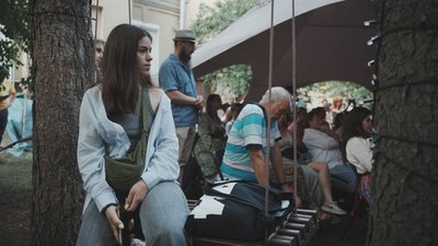 намет в літмузеї