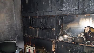На Львівщині внаслідок пожежі троє дітей отруїлися продуктами горіння На Львівщині внаслідок пожежі троє дітей отруїлися продуктами горіння