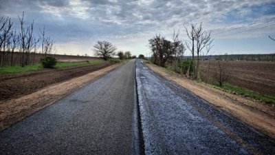 Ремонт дороги на Одещині