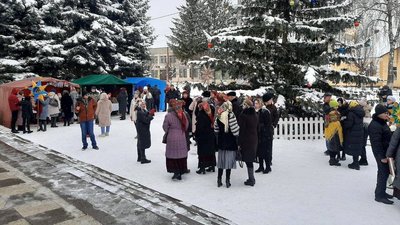 У громаді на Тернопільщині провели свято коляди У громаді на Тернопільщині провели свято коляди