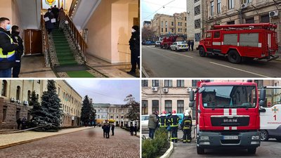 У Кропивницькому, через повідомлення про замінування, евакуювали будівлю облради У Кропивницькому, через повідомлення про замінування, евакуювали будівлю облради