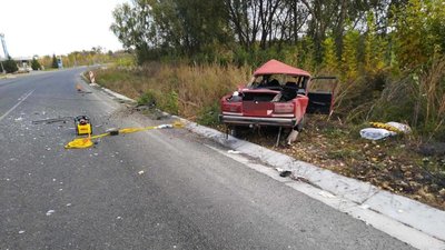 На Черкащині зіштовхнулися вантажівка та легковик: водій загинув, дитина у комі