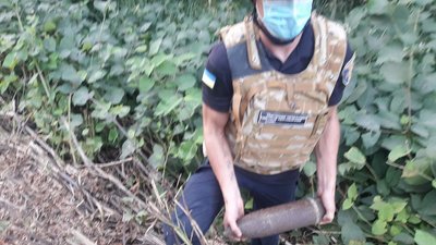 Вибухівку часів Другої світової виявили на Мукачівщині