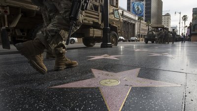 На голлівудській алеї слави вчетверте розбили зірку Трампа