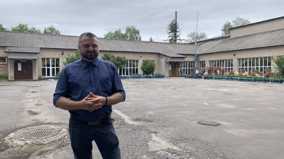 Голова Бережанської громади Ростислав Бортник