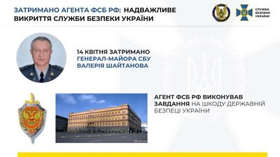 У СБУ викрили генерал-майора, який працював на ФСБ РФ і планував вбивство Осмаєва У СБУ викрили генерал-майора, який працював на ФСБ РФ і планував вбивство Осмаєва