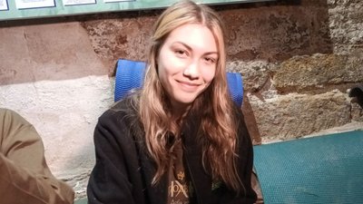 Вікторія Рик, учасниця акції "Доба" у Тернополі Вікторія Рик, учасниця акції "Доба" у Тернополі