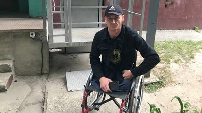 Житомир, ветеран, Андрій Хом’як, підйомник, ремонт, 12 вересня 2025 року