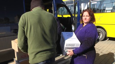 Галина Даниленко одна з учасниць акцій зі збору українських книг.