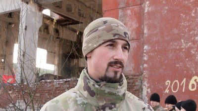 Головний командир ВО "Тризуб" Олег Микитюк Головний командир ВО "Тризуб" Олег Микитюк