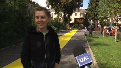 У Житомирі поблизу скверу Лятошинського почали створювати дитячий простір