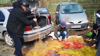 На Житомирщині інспектори рибоохоронного патруля затримали браконьєра На Житомирщині інспектори рибоохоронного патруля затримали браконьєра